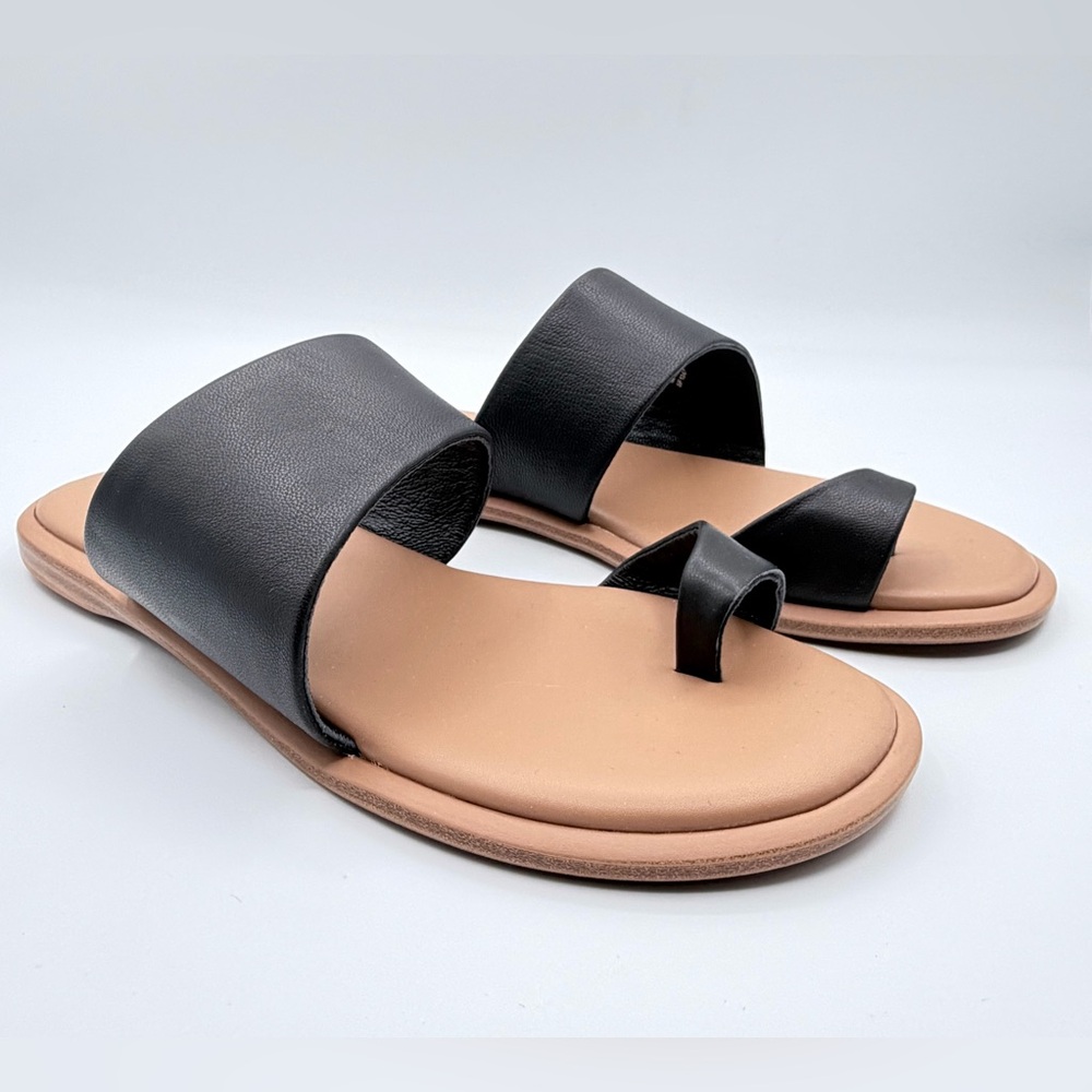 Steve Madden Zani Black Slide Sandals